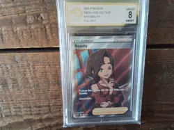 Pokemon Cards promo Holo 181/185 beauty x ar sr ex graded slab card gold art b33 - Image 1
