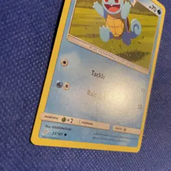 Squirtle 23/181 Sun & Moon Team Up Non-Holo Pokemon TCG Card - NM - Image 2