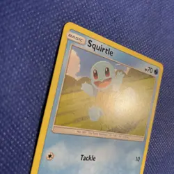 Squirtle 23/181 Sun & Moon Team Up Non-Holo Pokemon TCG Card - NM - Image 3
