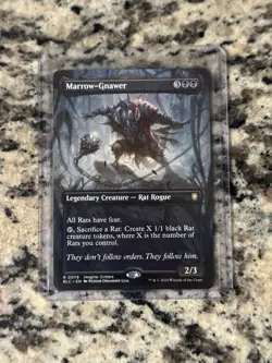 MARROW-GNAWER (BORDERLESS) Bloomburrow: Commander Magic MTG MINT CARD - Image 1