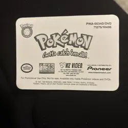 Pokemon Lenticular Alakazam Card - Viz Video Pioneer PIKA-0034D - 3D Promo LP - Image 3