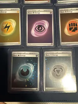 Pokemon TCG Lot (8) - All 8 SV 151 Reverse Holo Energy Cards NM (Water Fire.) 2 - Image 4