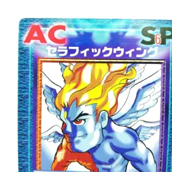 ac-018u Ceramic Wing VERSUS TCG CARD Crash Card Fighters CAPCOM SNK 1999 - Image 2