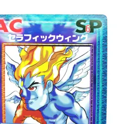 ac-018u Ceramic Wing VERSUS TCG CARD Crash Card Fighters CAPCOM SNK 1999 - Image 3