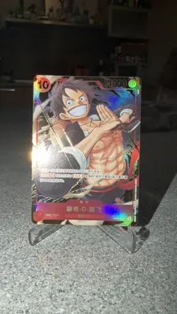 One Piece Card Game Chinese 1st Anniversary Luffy Zoro Sanji Robin Chopper Set - Image 4