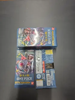 One Piece Japanese Card OP-03 Booster Pack Lot of 16 Bandai - Image 1