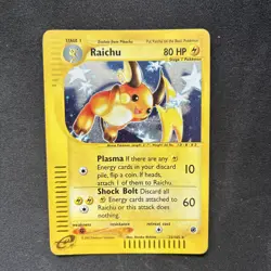 Raichu 25/165 Expedition Base Set Holo Rare Pokemon E Series Card TCG - Image 1