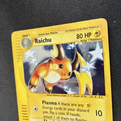 Raichu 25/165 Expedition Base Set Holo Rare Pokemon E Series Card TCG - Image 2