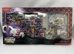 Pokemon Trading Card Game 25 Great Tusk Iron Threads EX Premium Collection NEW - Image 1