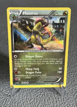 Haxorus 111/162 Holo Rare XY Breakthrough 2015 Pokemon Card - VLP - Image 1