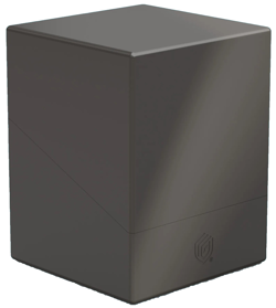 Ultimate Guard Solid Grey Boulder 100+ Deck Case Card Storage Box New ccg tcg - Image 1