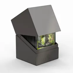 Ultimate Guard Solid Grey Boulder 100+ Deck Case Card Storage Box New ccg tcg - Image 3
