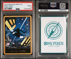 One Piece Gold Don Card Roronoa Zoro PRB-01 PSA 9 English - Image 5
