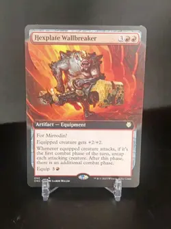 Hexplate Wallbreaker #52- ONC- Extended Art- NM Condition - Image 1