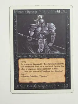 Hypnotic Specter Unlimited MP MTG Magic the Gathering - Image 1