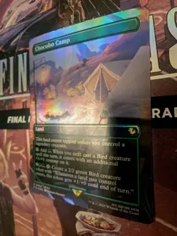 Chocobo Camp (Borderless) Commander: Final Fantasy Foil MTG NM - Image 3
