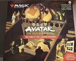 Magic The Gathering Avatar The Last Airbender Scene Box Tea Time Jasmine Dragon - Image 1