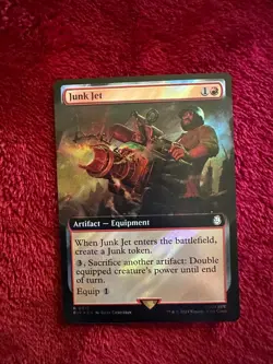 [Surge Foil] Junk Jet - UB: Fallout (MTG) [!Near Mint!] [!Pack Fresh!] - Image 1