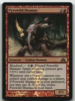 Pyrewild Shaman foil R Dragon's Maze 36 LP - Image 1
