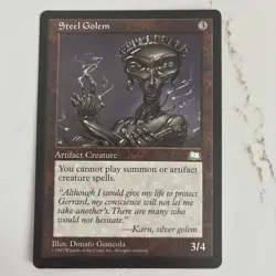 Steel Golem Weatherlight Regular - Image 1