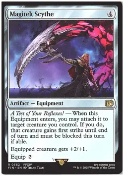 Magitek Scythe FINAL FANTASY #562 Rare - Image 1