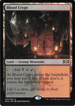 MTG Blood Crypt (245) | LP | Ravnica Allegiance {RNA} - Image 1