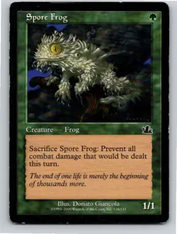 Magic the Gathering MP Spore Frog Prophecy MTG Free Shipping! - Image 1