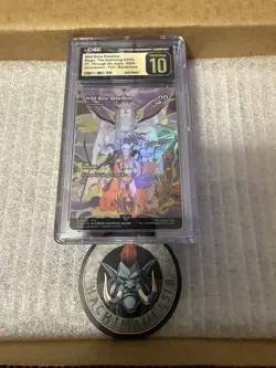 CGC Pristine 10 Wild Rose Rebellion Foil Final Fantasy Through The Ages 0004 MTG - Image 1