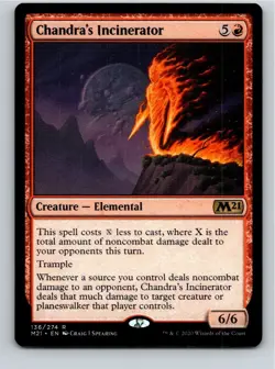 Magic the Gathering Chandra's Incinerator Core Set 2021 MTG Free Shipping! - Image 1
