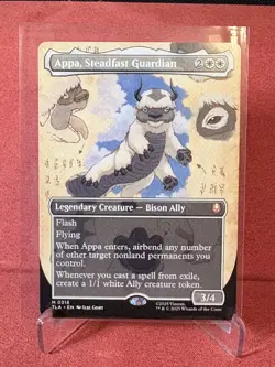 Appa, Steadfast Guardian (Borderless) Mtg Avatar: The Last Airbender Nm - Image 1