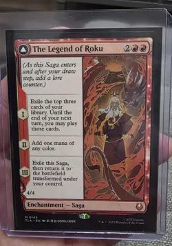 MTG Avatar: The Last Airbender The Legend of Roku 0145 NM Mythic - Image 1