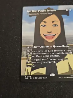 Joo Dee, Public Servant / Sakashima Borderless TLA MTG Avatar The Last Airbender - Image 5