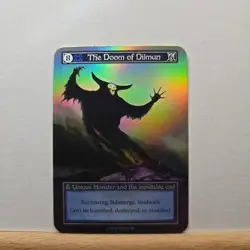 The Doom of Dilmun FOIL Unique Sorcery Contested Realm Gothic - Image 1