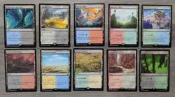 MTG Magic Set of 10 Dual Filter Lands EDH Commander Deck Staples Mana - Image 1