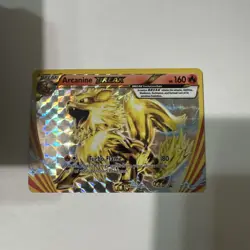 Arcanine BREAK XY180 XY Full Art Black Star Promo Holo Pokemon Card LP - Image 1