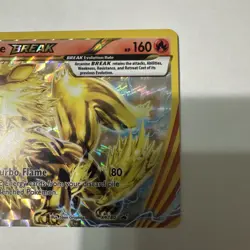 Arcanine BREAK XY180 XY Full Art Black Star Promo Holo Pokemon Card LP - Image 3