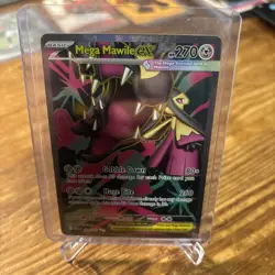 Mega Mawile ex FULL ART / ULTRA RARE 162/132 Mega Evolution Pokemon TCG - Image 1