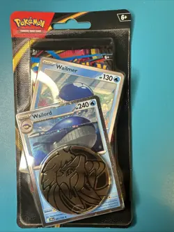 Pokemon TCG Mega Evolution Checklane Blister Wailord & Wailmer - Sealed! 🌊 - Image 1