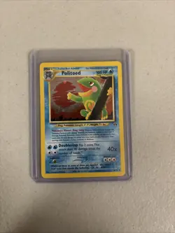 Pokemon TCG Politoed Neo Discovery 8 Holo Unlimited Rare - Image 1
