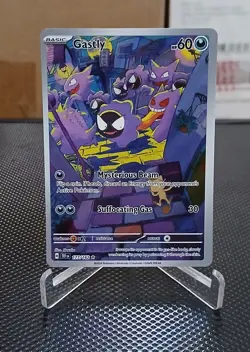 Gastly 177/162 TEF Temporal Forces Illustration Rare Pokemon TCG - NM - Image 1