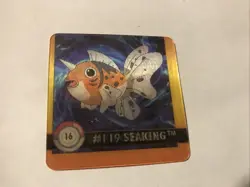 Seaking Goldeen Artbox Pokemon Action Flipz Premier Edition #16 1999 - Image 2