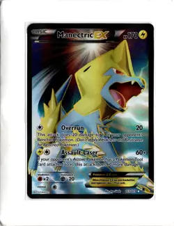 Pokemon TCG Manectric EX (113 Full Art) Ultra Rare XY - Phantom Forces 113/119 - Image 1