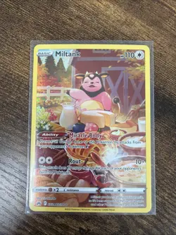 Pokemon TCG SWSH Crown Zenith Miltank GG24/GG70 Galarian Gallery Full Art NM - Image 1