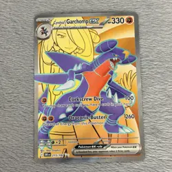 Cynthia's Garchomp ex 215/182 Sv10: Destined Rivals Holo Pokemon TCG NM - Image 3