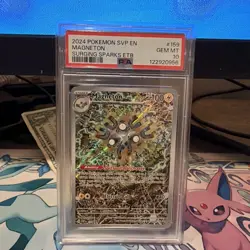 2024 POKEMON SVP EN MAGNETON -ETB Promo #159 GEM MINT PSA 10 - Image 2