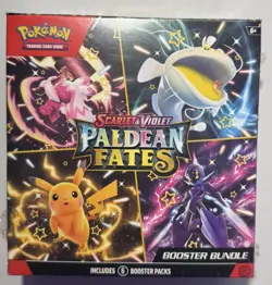 Pokemon Scarlet & Violet Paldean Fates Booster Bundle Sealed NEW SEALED - Image 1
