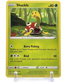 Pokemon Sword & Shield REBEL CLASH 005/192 Shuckle 4X Mint/NM 4 Card Playset X4 - Image 2