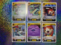 2016 Yo-Kai Watch Trading Card Game: 57 Jibanyan; 43 Azure Dragon; 51 Dismarelda - Image 1