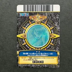 S3579 Nami in Bikini Holo Japanese One Piece Berry Match Carddass Card 2008 D6 - Image 2