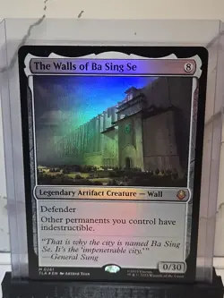 The Walls of Ba Sing Se (Foil) MTG: Avatar Last Airbender Mtg ATLA - Image 1